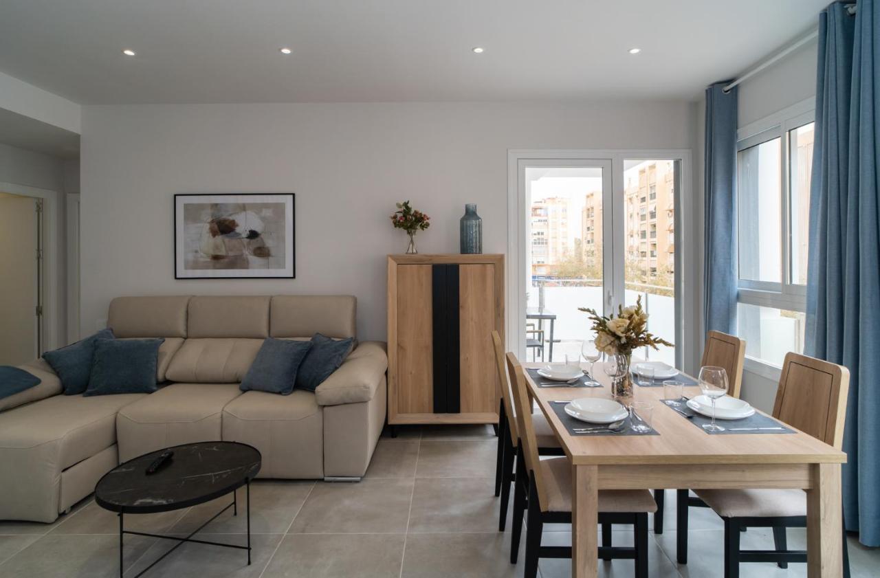 Aac Malaga - Apartamento Con Terraza, Muy Amplio, Totalmente Equipado, Cerca Del Centro Y Nuevo! Exteriör bild