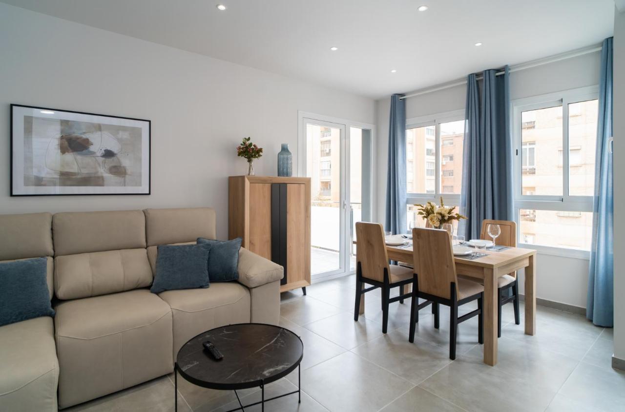 Aac Malaga - Apartamento Con Terraza, Muy Amplio, Totalmente Equipado, Cerca Del Centro Y Nuevo! Exteriör bild