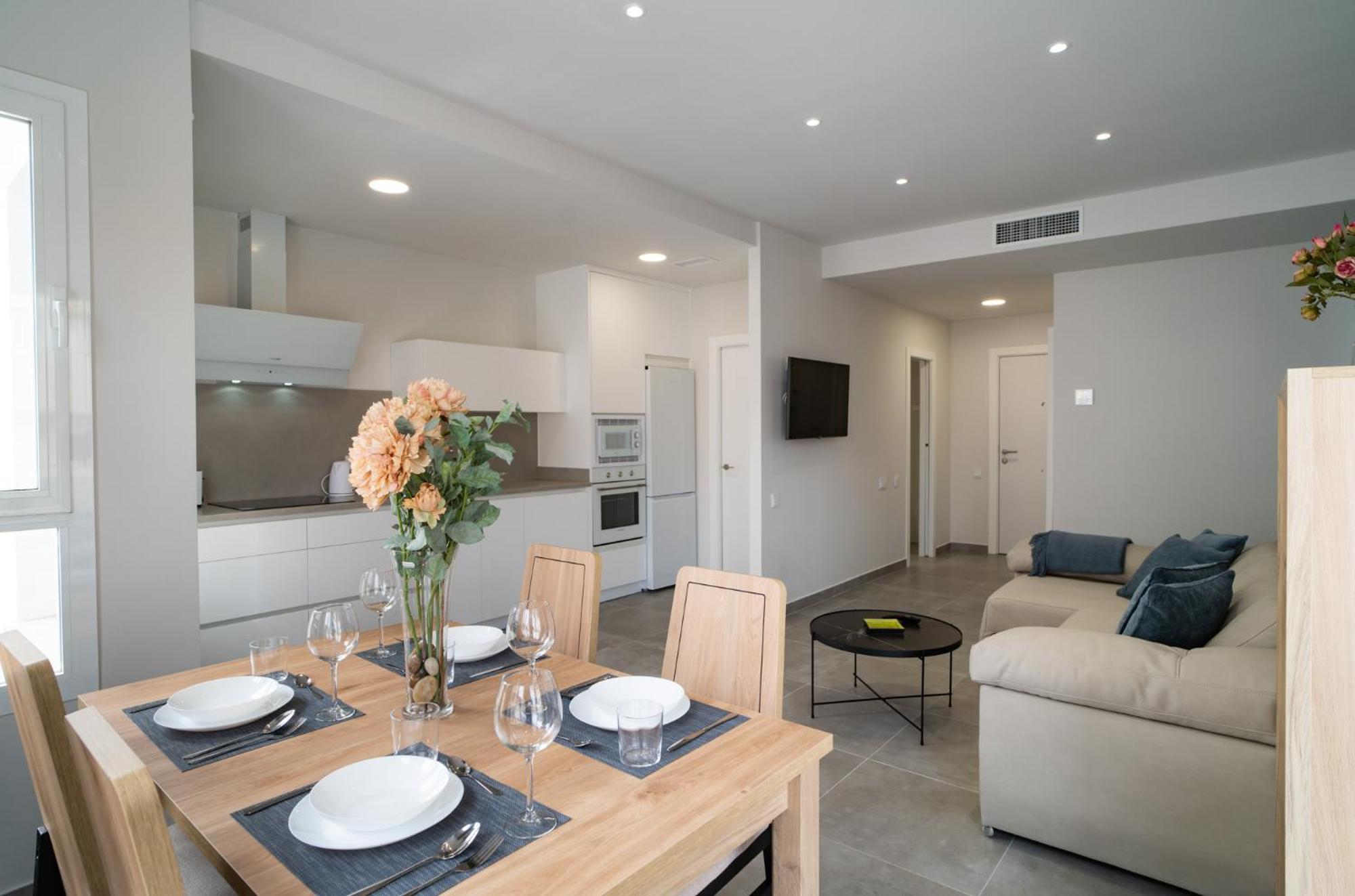 Aac Malaga - Apartamento Con Terraza, Muy Amplio, Totalmente Equipado, Cerca Del Centro Y Nuevo! Rum bild